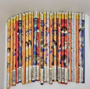 Vintage Disney Hunchback of Notre Dame Lot of 37 Wood Pencils Esmerelda NWOT NOS